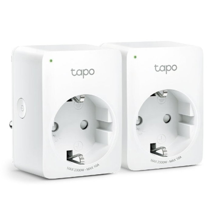 Tapo Tapo P100 Pack de 2 Enchufes Inteligentes WiFi Tapo Tapo P100 Pack de 2 Enchufes Inteligentes WiFi